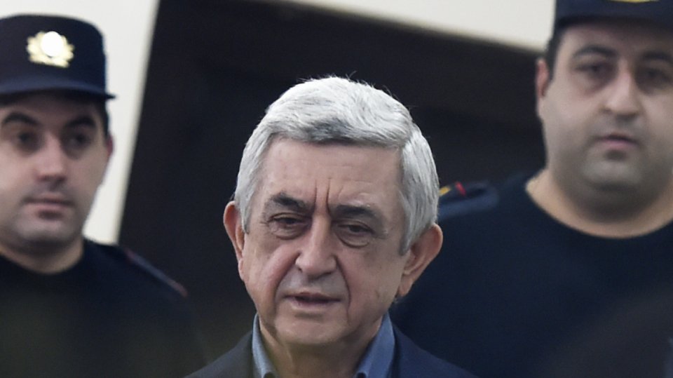 Serž Sarkisjan u soudu